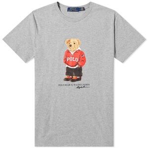 Ralph Lauren Red and Gray Dog Sweater